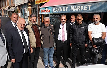 Başkan Alan'a Karakoçan'da yoğun ilgi ve görkemli karşılama