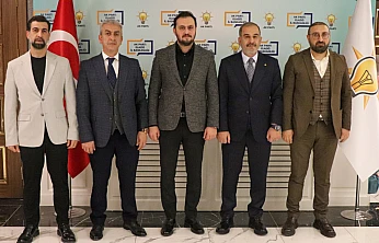 Başkan Alan'dan AK Parti İl Başkanlığına ziyaret