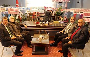 Başkan Alan'dan esnaf odalarına hayırlı olsun ziyareti