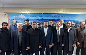 Başkan Alan'dan KİAD'a hayırlı olsun ziyareti