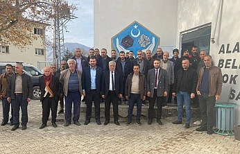 Başkan Kurnaz Alacakaya esnafı ile buluştu