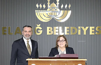 Başkan Şahin'den Başkan Şerifoğulları'na ziyaret