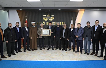 Başkan Şerifoğulları'ndan, 'Elazığ İle Han Yunus' arasına gönül köprüsü