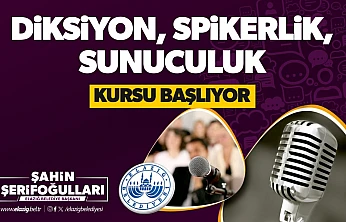 Elazığ Belediyesi'nden diksiyon kursu