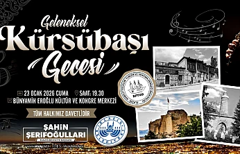 Elazığ Belediyesi'nden geleneksel kürsübaşı gecesi