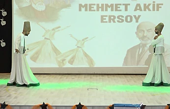 Elazığ Belediyesi'nden Mevlana ve Mehmet Akif Ersoy'u anma gecesi