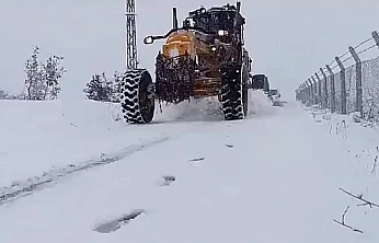 Elazığ'da 259 köy yolu ulaşıma kapandı