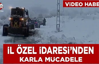 Elazığ'da 323 köy yolu ulaşıma kapalı