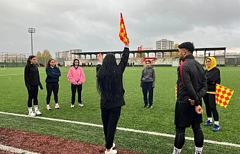Elazığ'da futbol aday hakem kursu tamamlandı