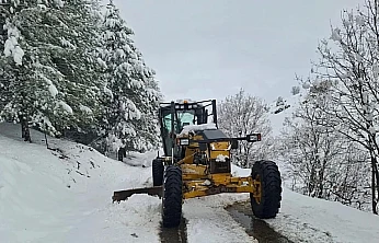 Elazığ'da Kar Mesaisi: 423 köy yolu ulaşıma kapalı
