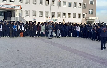 Elazığ'da öğrencilere 'Yangın Güvenliği Eğitimi'