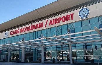 Elazığ Havalimanı Kasım ayı verileri açıklandı