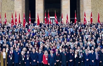 Elazığ'ı temsil eden öğretmenler, Ankara'daki programa katıldı