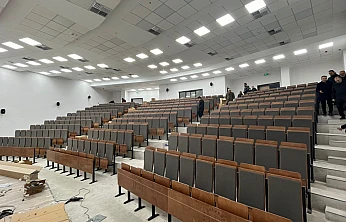 Fırat Üniversitesi Merkezi Amfi İnşaatında sona gelindi