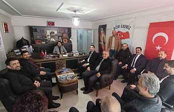 Gençlik ve Spor İl Müdürlüğü yöneticilerinden Kamu Sen ziyareti