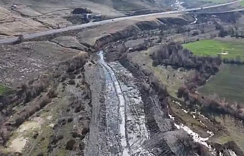 Karakoçan Kuşçu Deresi'nde ıslah çalışmaları tamamlandı