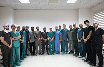 Laparoskopik cerrahi kursu düzenlendi