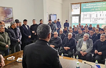 Milletvekili Keleş Yazıkonak'ta vatandaşlarla bir araya geldi