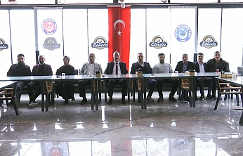 Polat: Basın mensuplarıyla bir araya geldi