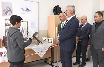 Şehit Aytaç Kaya Ortaokulu'nda 'Yöresel Ürün Sergisi' açıldı