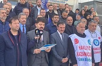 Türk Büro-Sen'den 81 ilde eş zamanlı basın açıklaması