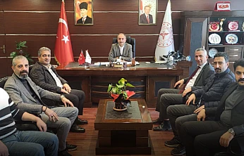 Türk Sağlık Sen, sorunları İl Sağlık Müdürü Gecekuşu'na iletti