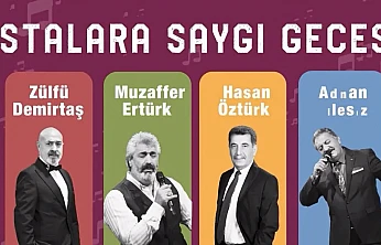 Ustalara saygı gecesi