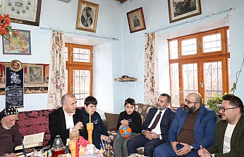 Vali Hatipoğlu ile Başkan Şerifoğulları'ndan terminal esnafına ziyaret