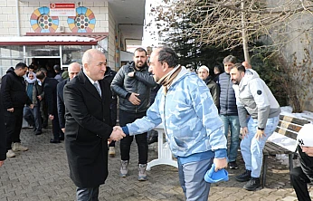 Vali Hatipoğlu Karakoçan'da temaslarda bulundu