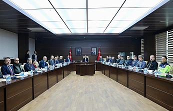 Valilikte 'Trafik Tedbirleri' toplantısı