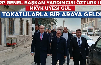 YRP GENEL BAŞKAN YARDIMCISI ÖZTÜRK İLE MKYK ÜYESİ GÜL TOKATLILARLA BİR ARAYA GELDİ