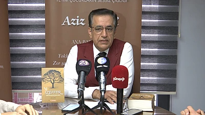 Av. Aziz Dinç yeni kitabı 'İzeffer'i tanıttı