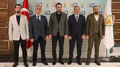 Başkan Alan'dan AK Parti İl Başkanlığına ziyaret