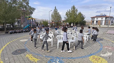 Çocuklar eğlenceye doydu