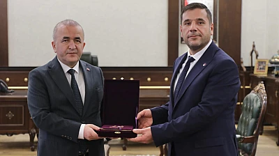 Diyanet-Sen Elazığ Şubesi'nden Vali Hatipoğlu'na ziyaret