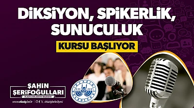 Elazığ Belediyesi'nden diksiyon kursu