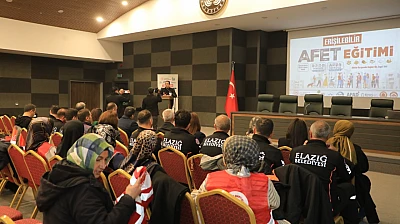 Erişilebilir afet eğitimi projesinin söyleşi ve sertifika programı yapıldı