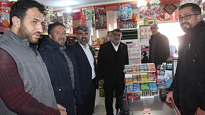 HÜDA PAR heyetinin Alacakaya ziyareti