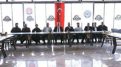 Polat: Basın mensuplarıyla bir araya geldi