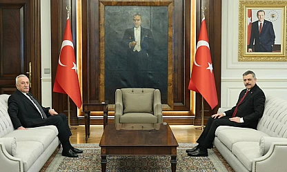 Mehmet Ağar'dan, İçişleri Bakanı Çiftçi'ye ziyaret