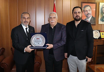 Başkan Alan'dan iş insanlarına ziyaret