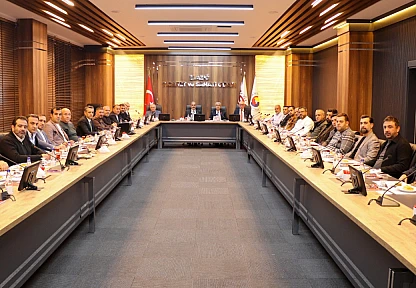 Elazığ TSO Kasım ayı meclis toplantısı gerçekleştirildi