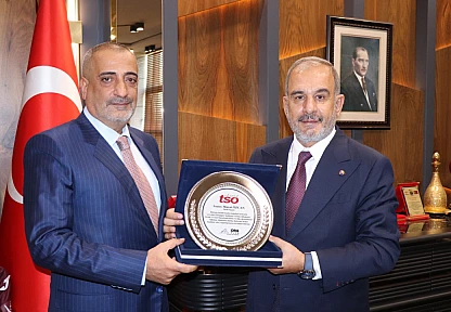 Özsal İnşaat'dan Başkan Alan'a ziyaret