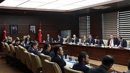 Vali Hatipoğlu Başkanlığında güvenlik ve asayiş konuları değerlendirildi