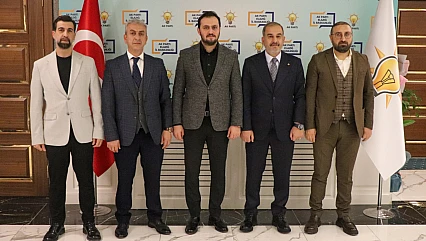 Başkan Alan'dan AK Parti İl Başkanlığına ziyaret