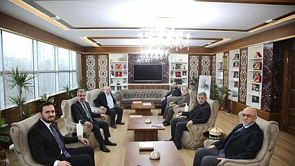 Başkan Dumandağ'dan, Başkan Selmanoğlu'na hayırlı olsun ziyareti