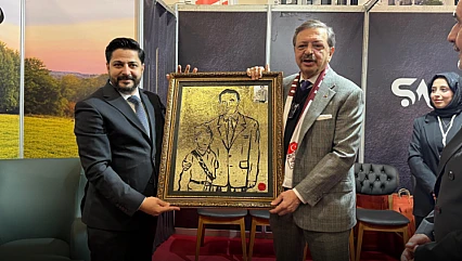 Başkan Şenol Arslan'dan Hisarcıklıoğlu'na Elazığ hatırası