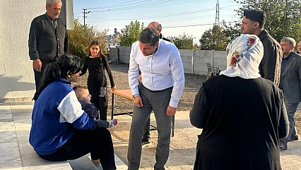 Milletvekili Nazırlı, kayıp Veysel'in ailesiyle görüştü