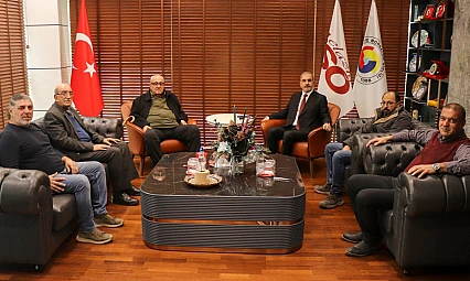 Ehl-i Beyt Cemevi'nden Elazığ TSO'ya anlamlı ziyaret