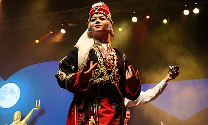 Hazar Şiir Akşamları Finalinde 'Türk Dünyası Toplulukları' sahne aldı